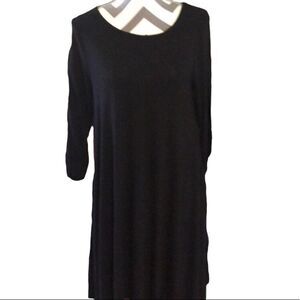 Heathmoor Small Black Dress with Pockets EUC